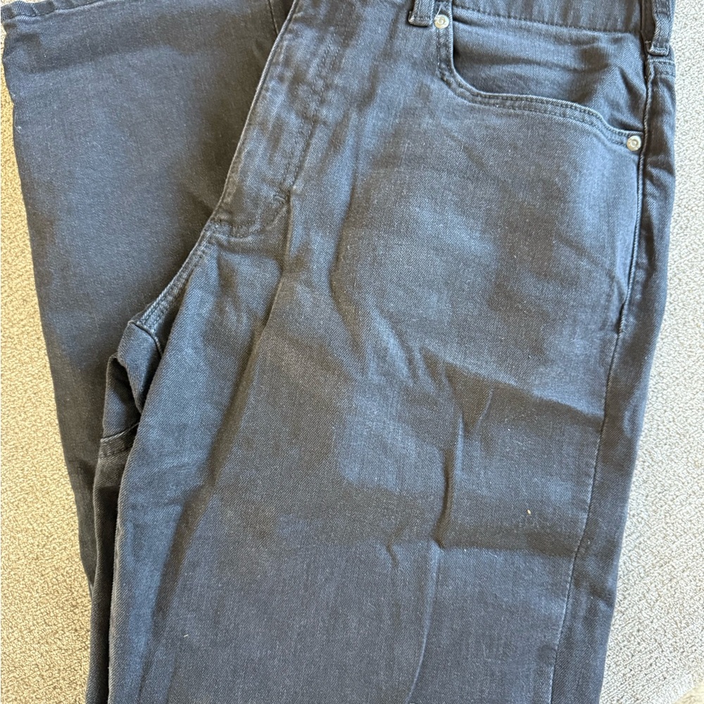 Lee Men's vintage black Straight Jeans